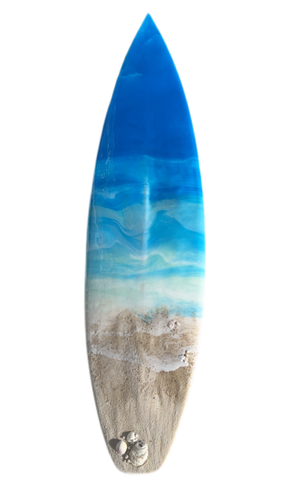 a day at the beach 2 epoxy resin surfboard