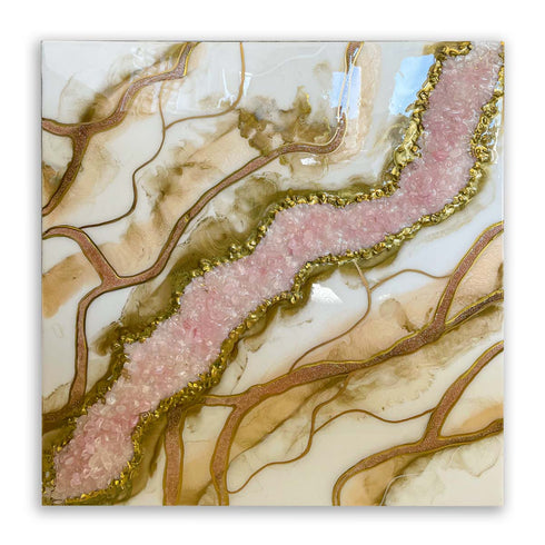 Road of happiness Epoxy Painting