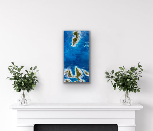 mystery islands epoxy resin painting