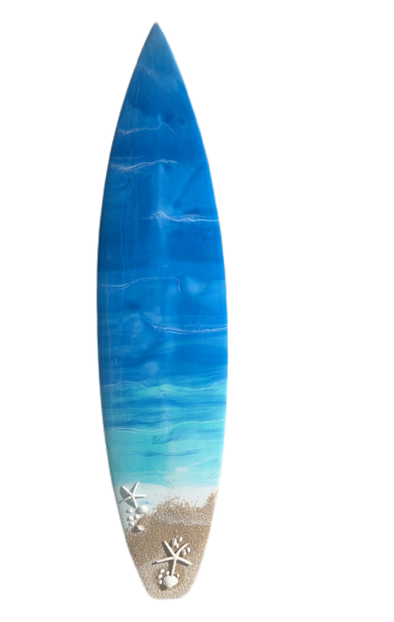 coastal beach surfboard