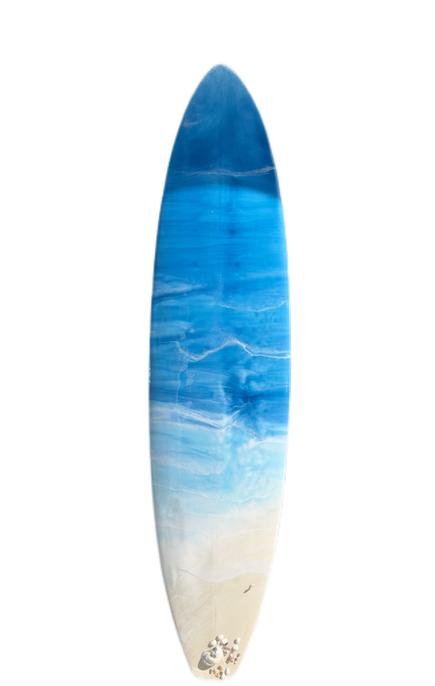beach coastal surfboard